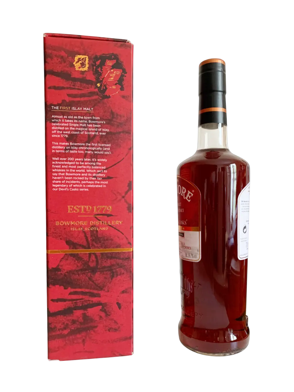 Bowmore Islay single malt Scotch whisky The Devil's Casks series Limited release III Double The Devil