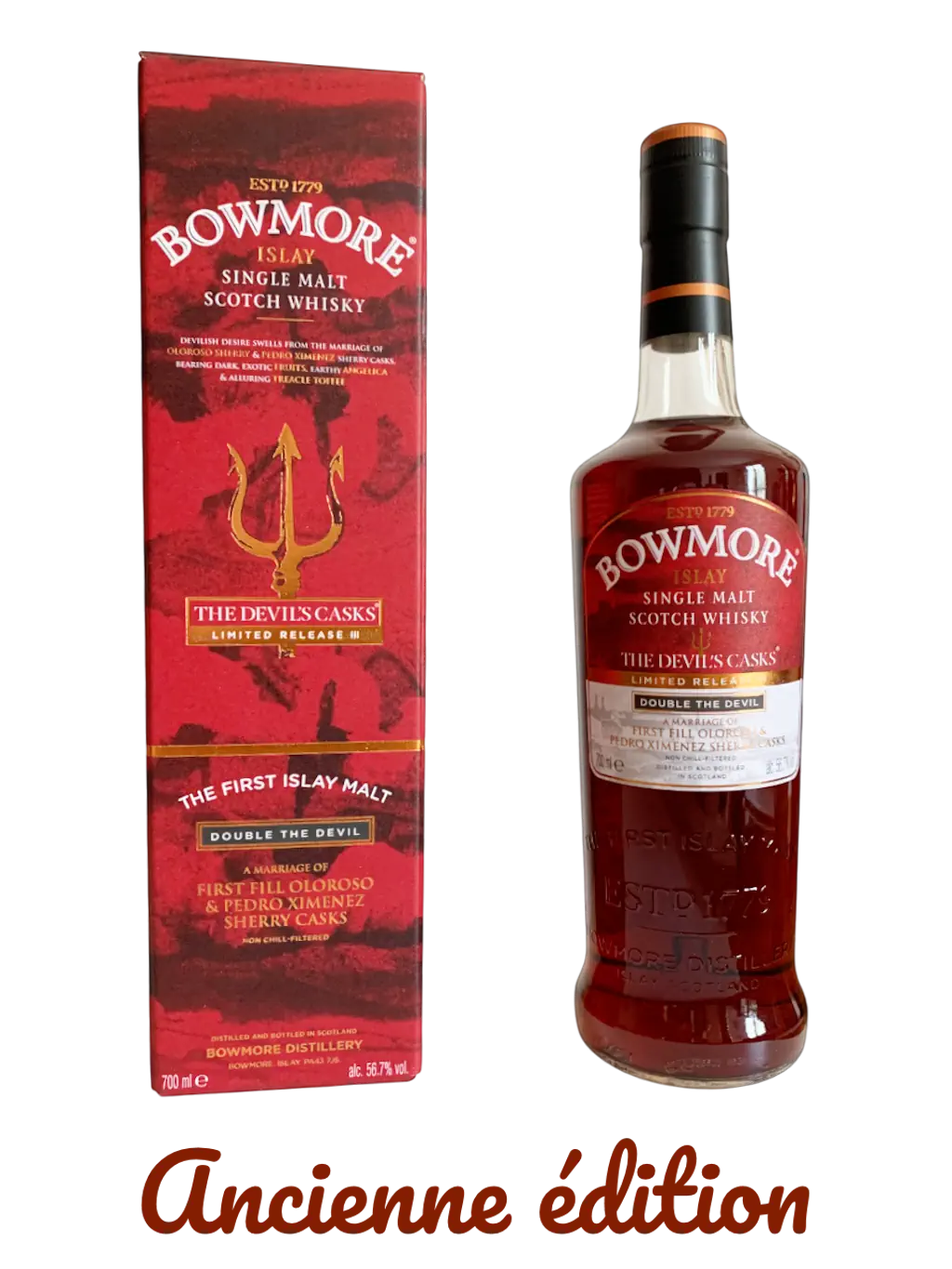 Bowmore Islay single malt Scotch whisky The Devil's Casks series Limited release III Double The Devil