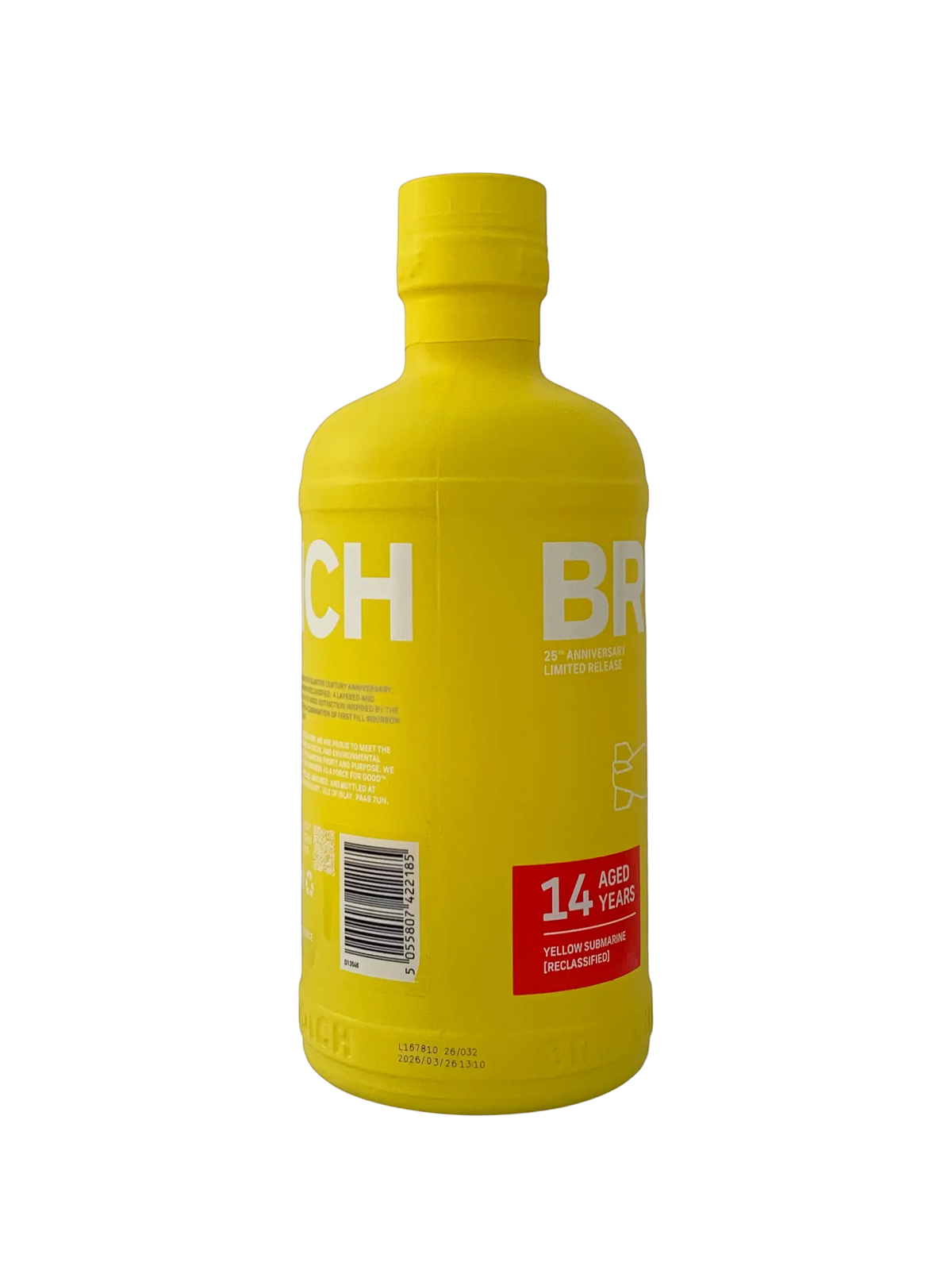 Bruichladdich Yellow Submarine 25th anniversary limited release aged 14 years