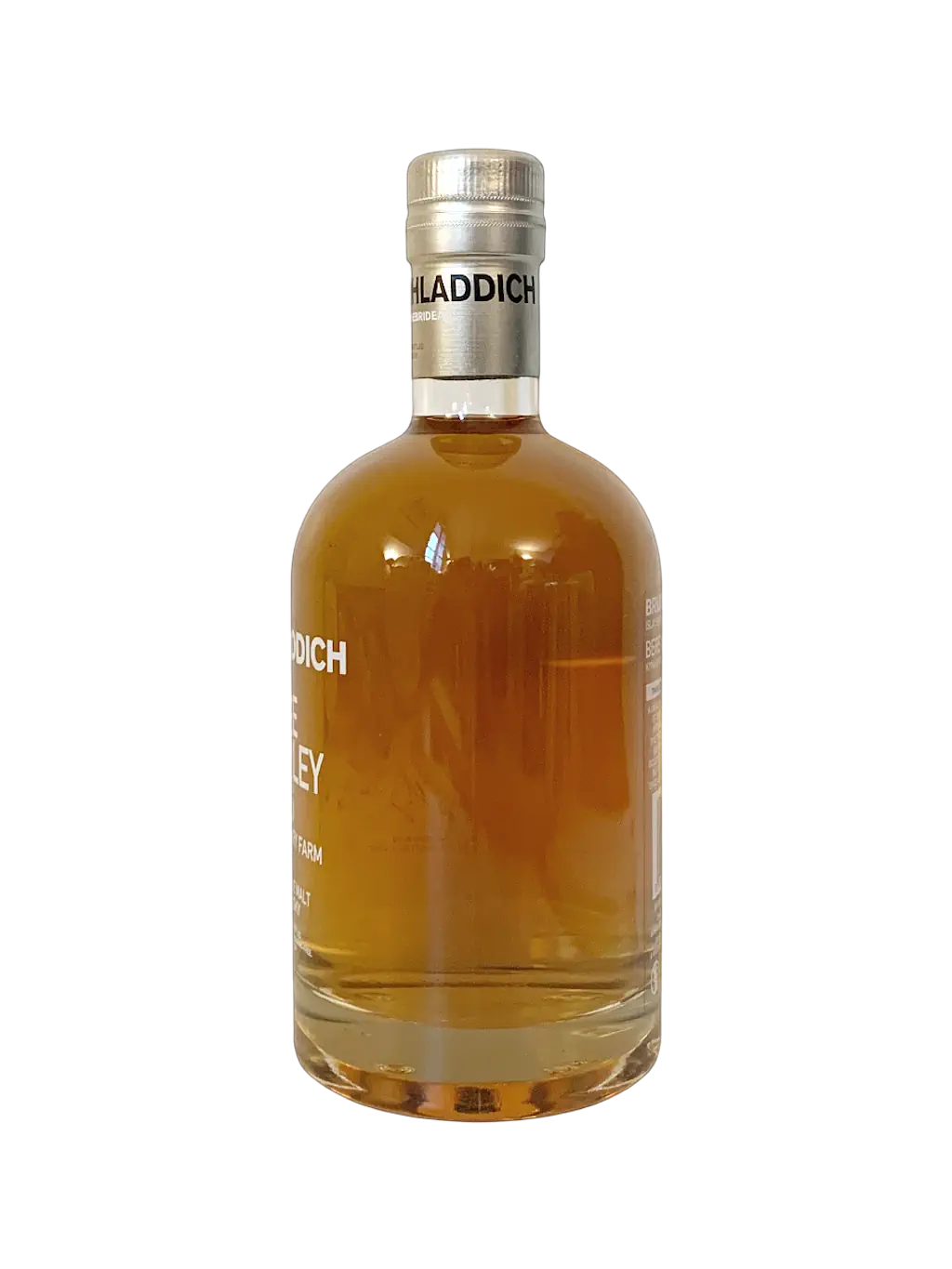 Bruichladdich Bere Barley 2006 Kynagarry farm, Achaba and Achfad fields. Unpeated Islay single malt Scotch whisky
