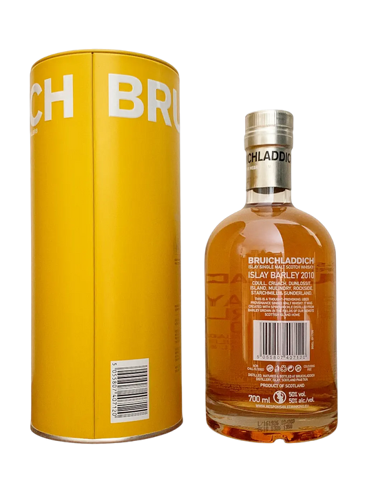 Bruichladdich Unpeated Islay Single Malt Scotch Whisky Islay Barley 2010