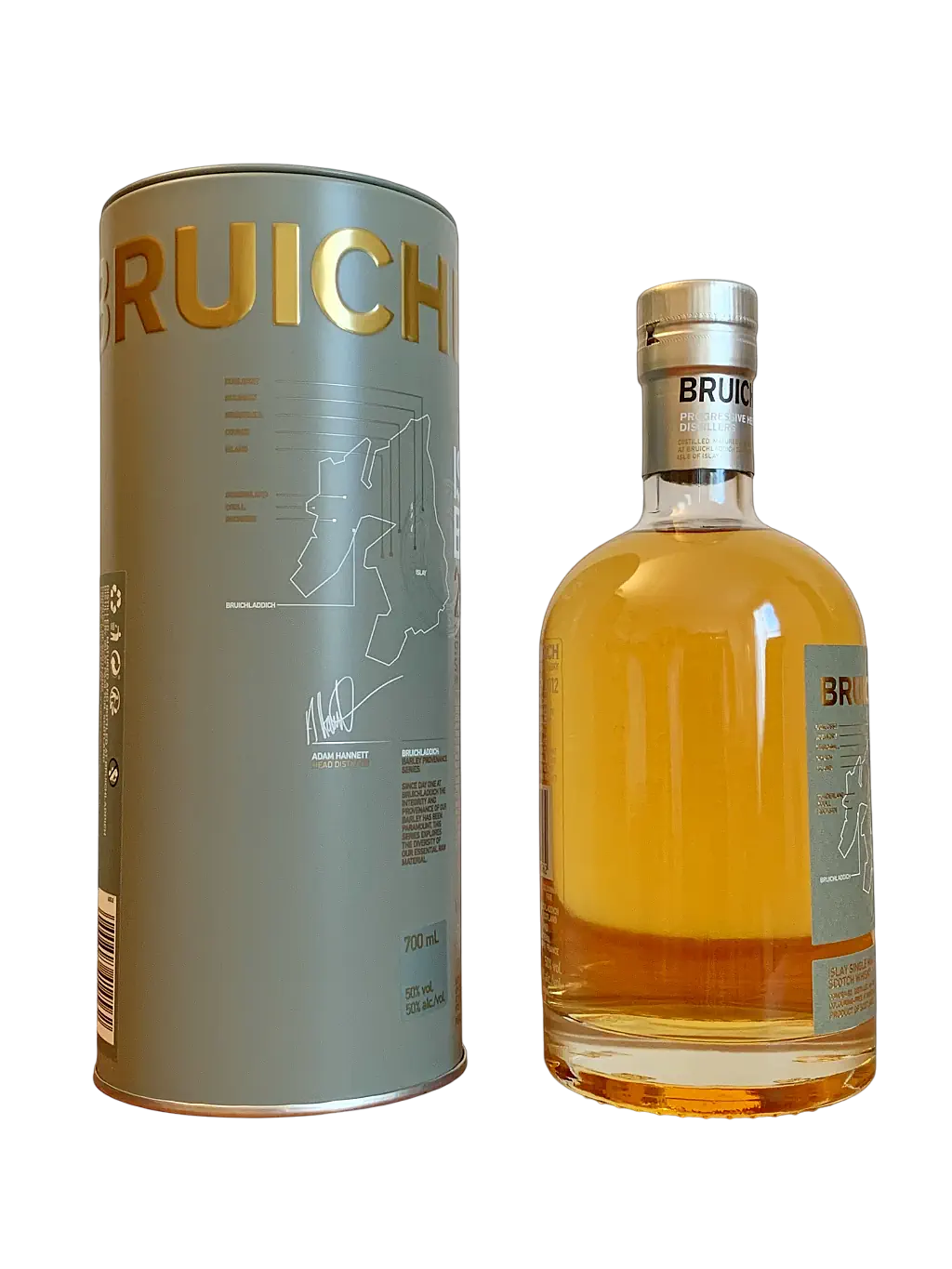 Bruichladdich Unpeated Islay Single Malt Scotch Whisky Islay Barley 2012