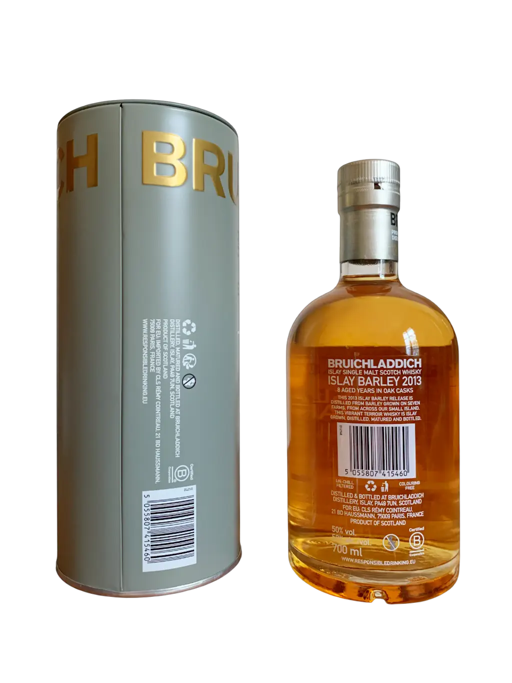 Bruichladdich Unpeated Islay Single Malt Scotch Whisky Islay Barley 2013