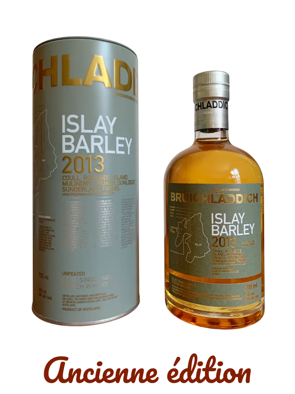 Bruichladdich Unpeated Islay Single Malt Scotch Whisky Islay Barley 2013