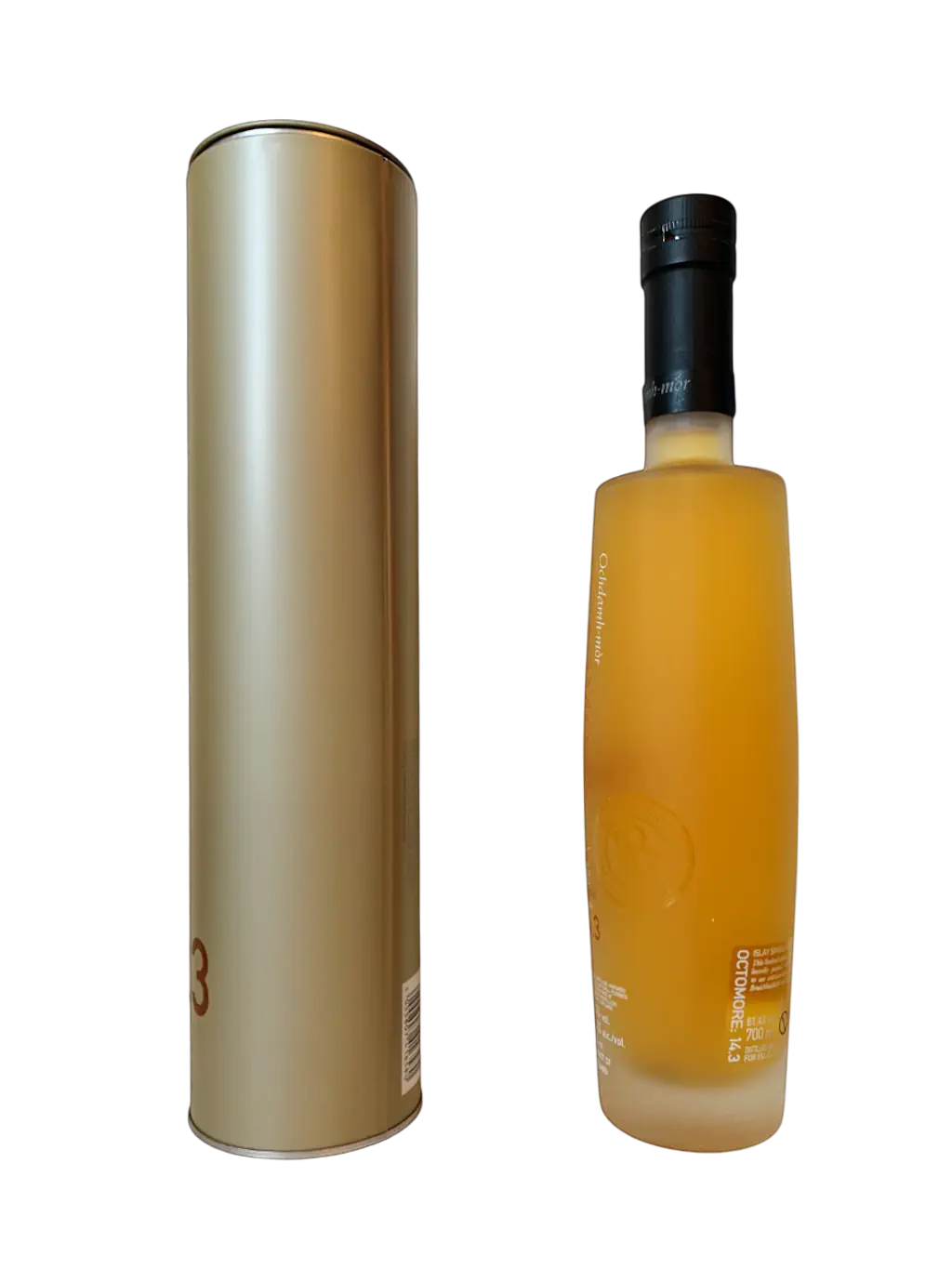 Bruichladdich Octomore 14.3 Islay single malt Scotch whisky super heavily peated