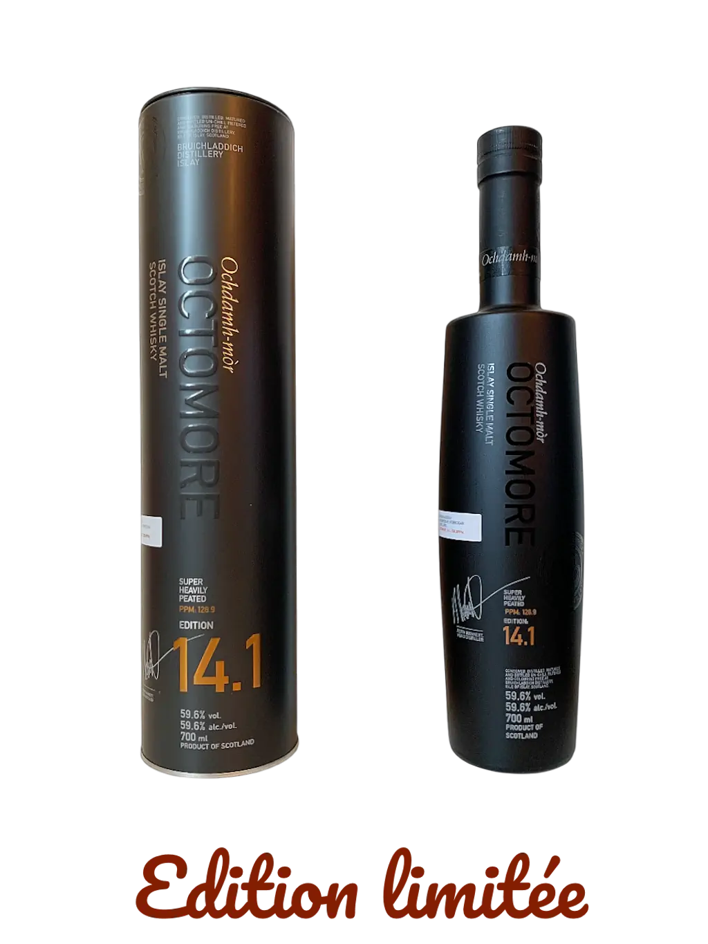Octomore Edition 14.1 Super Heavily peated Islay single malt Scotch whisky