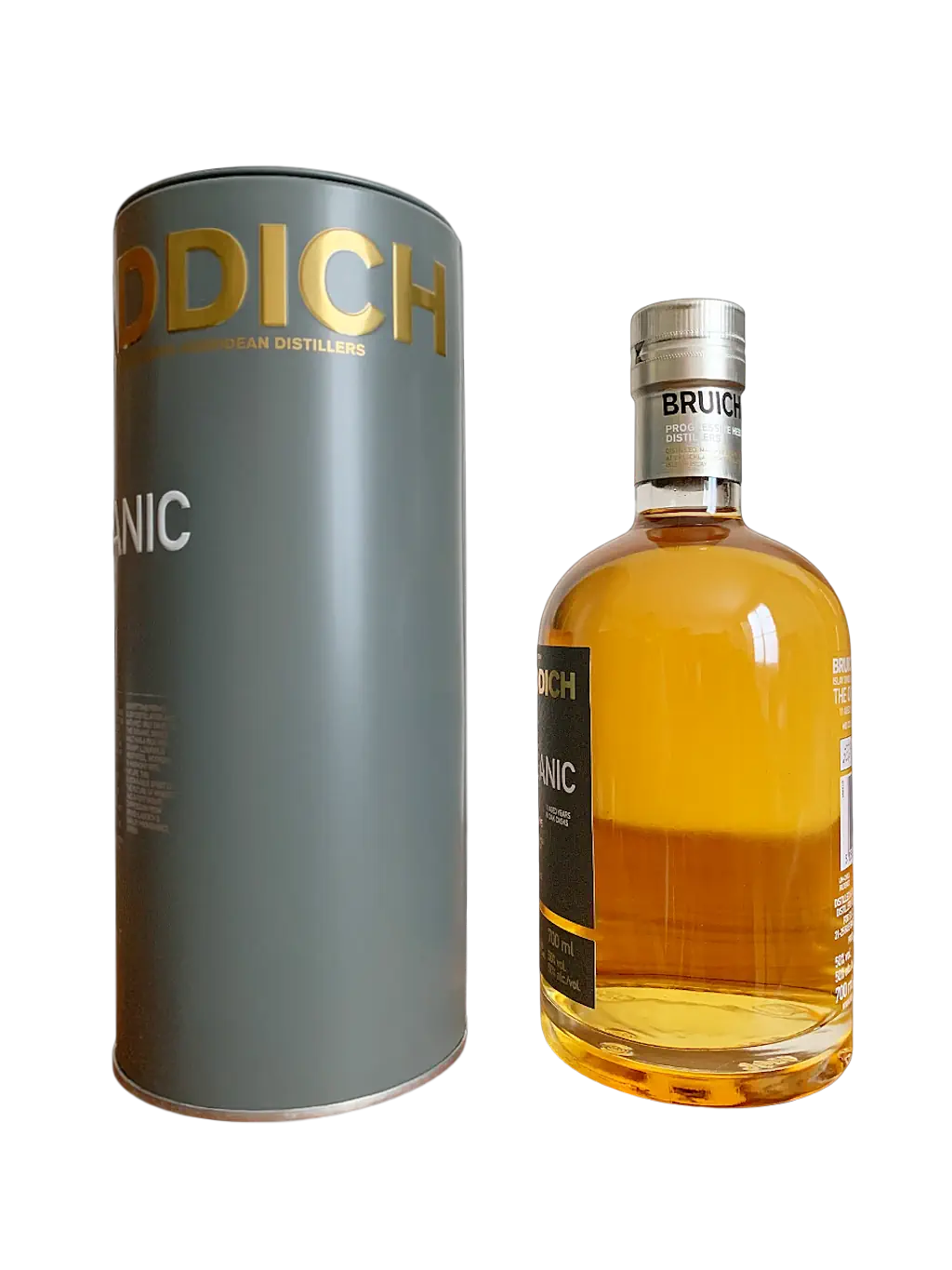 Bruichladdich unpeated Islay single malt Scotch whisky The Organic 2011