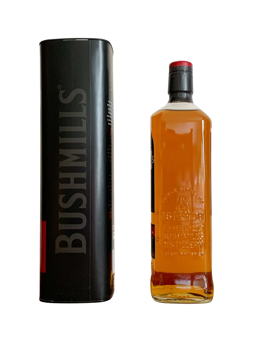 Bushmills Single Malt Irish Whiskey aged 12 years in first fill sherry casks. An Exclusive Edition