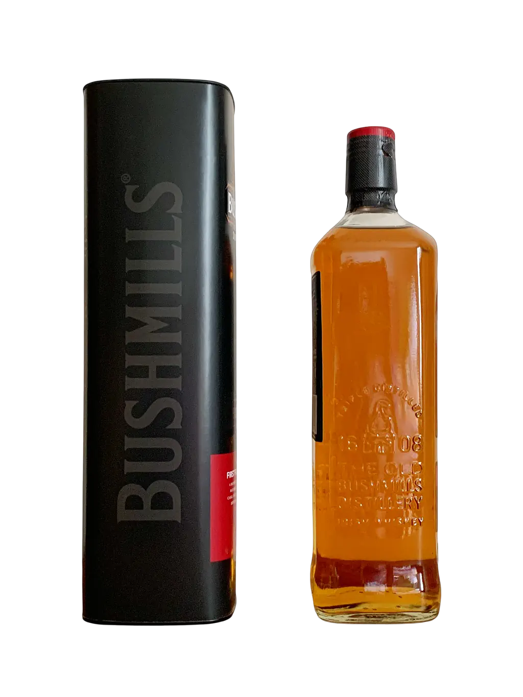 Bushmills Single Malt Irish Whiskey aged 12 years in first fill sherry casks. An Exclusive Edition