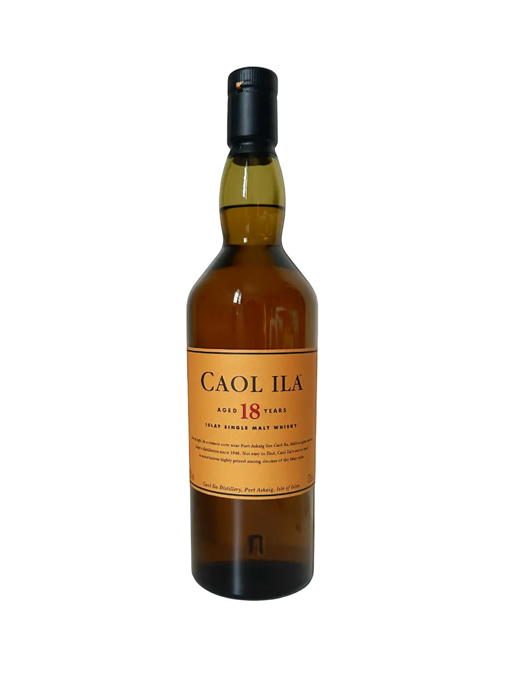 Caol Ila Aged 18 years Islay Single Malt Scotch Whisky