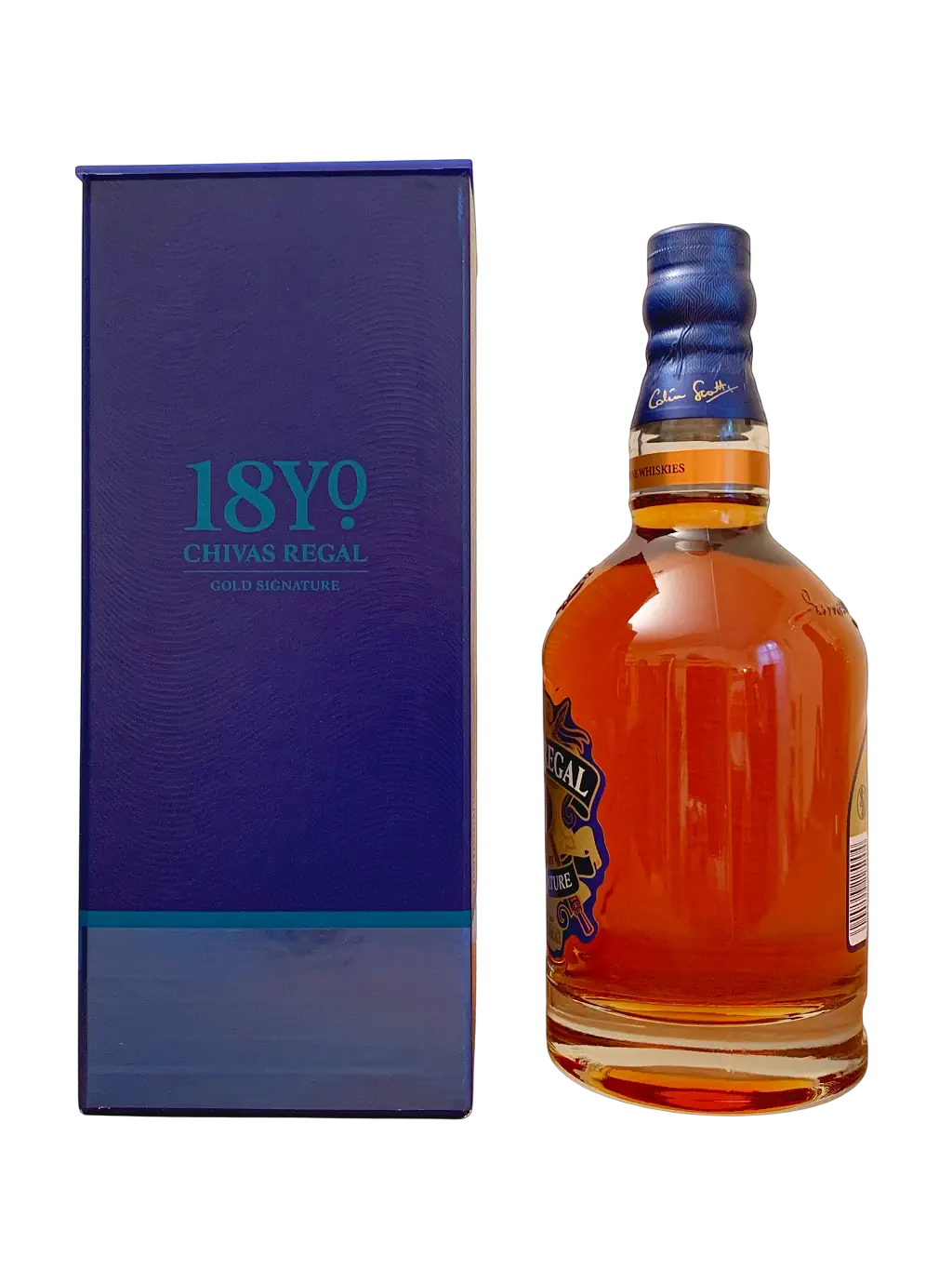 Blended Scotch Whisky Chivas Regal aged 18 years Gold Signature