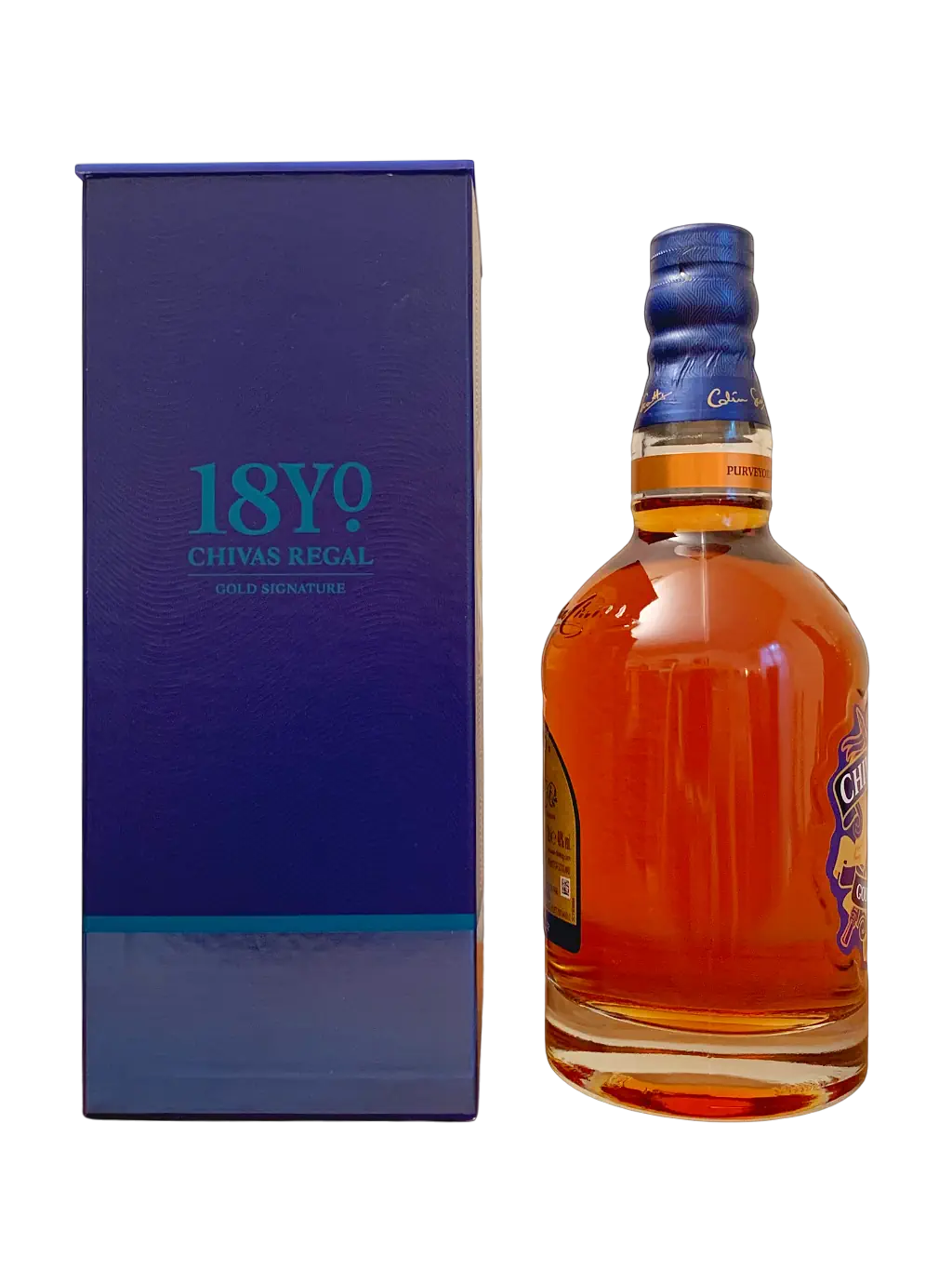 Blended Scotch Whisky Chivas Regal aged 18 years Gold Signature