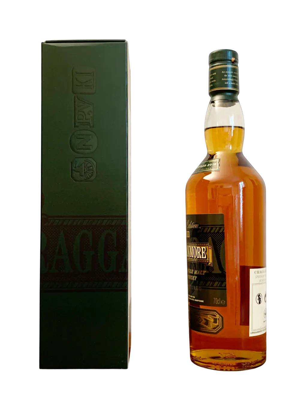 Single Malt Scotch Whisky Cragganmore Distillers Edition Double Matured Port Cask