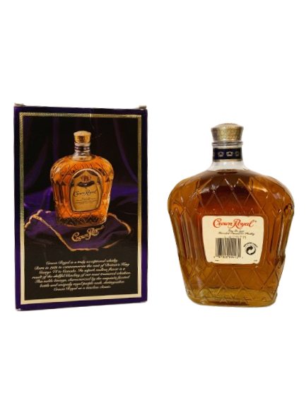 Crown Royal Blended Canadian Whisky Fine de Luxe The Legendary Whisky
