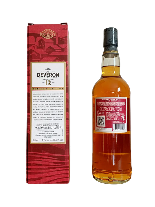 The Deveron Highland Single Malt Scotch Whisky Aged 12 years Limited Edition Finished in Madeira Casks