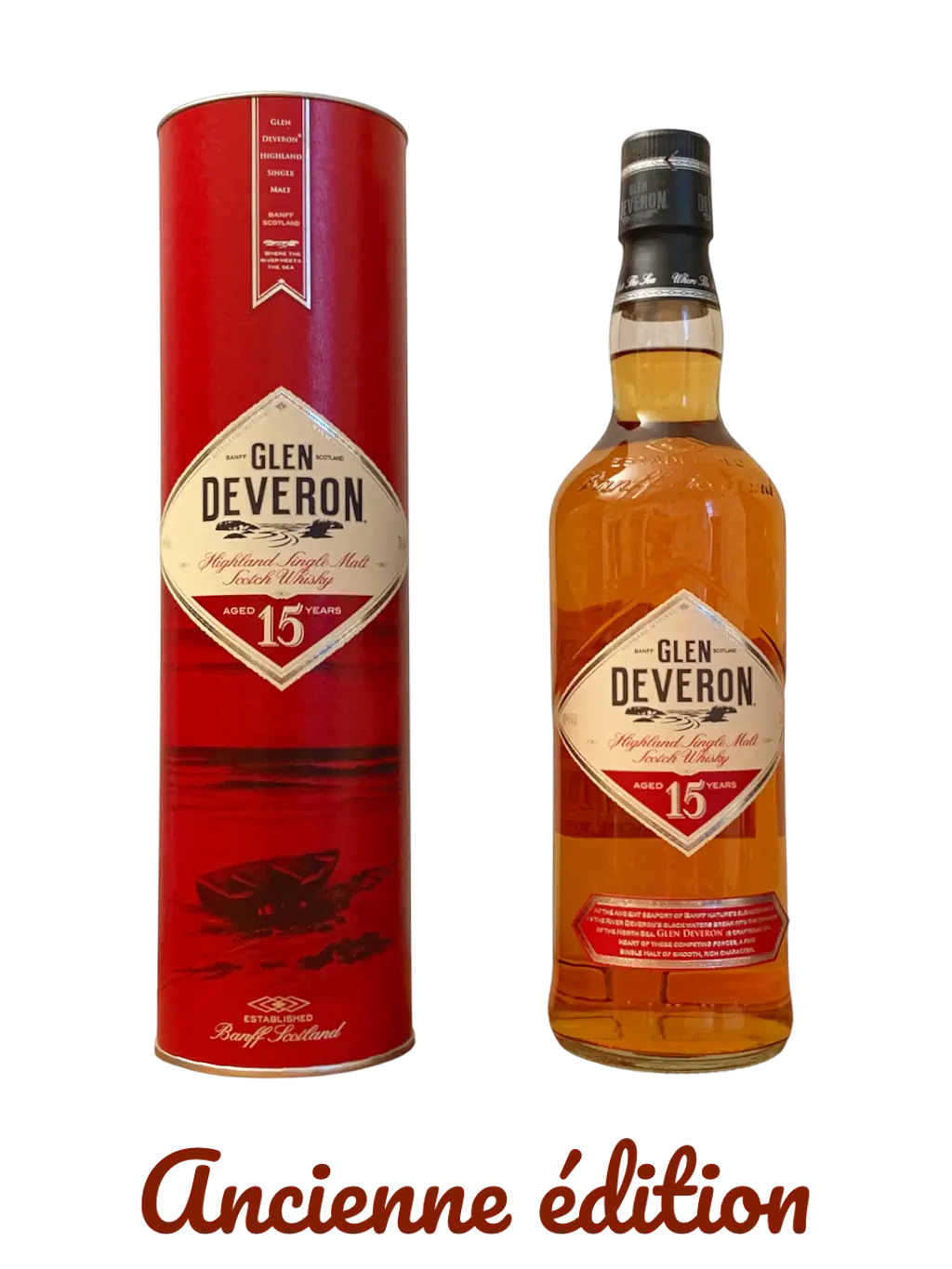 Highland Single Malt Scotch Whisky Glen Deveron 15 ans