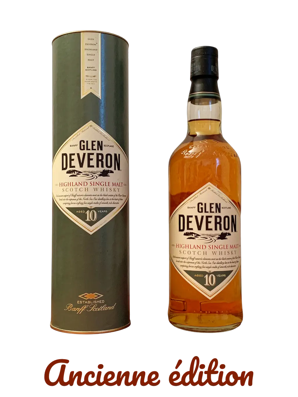 Glen Deveron Highland single malt Scotch Whisky aged 10 years