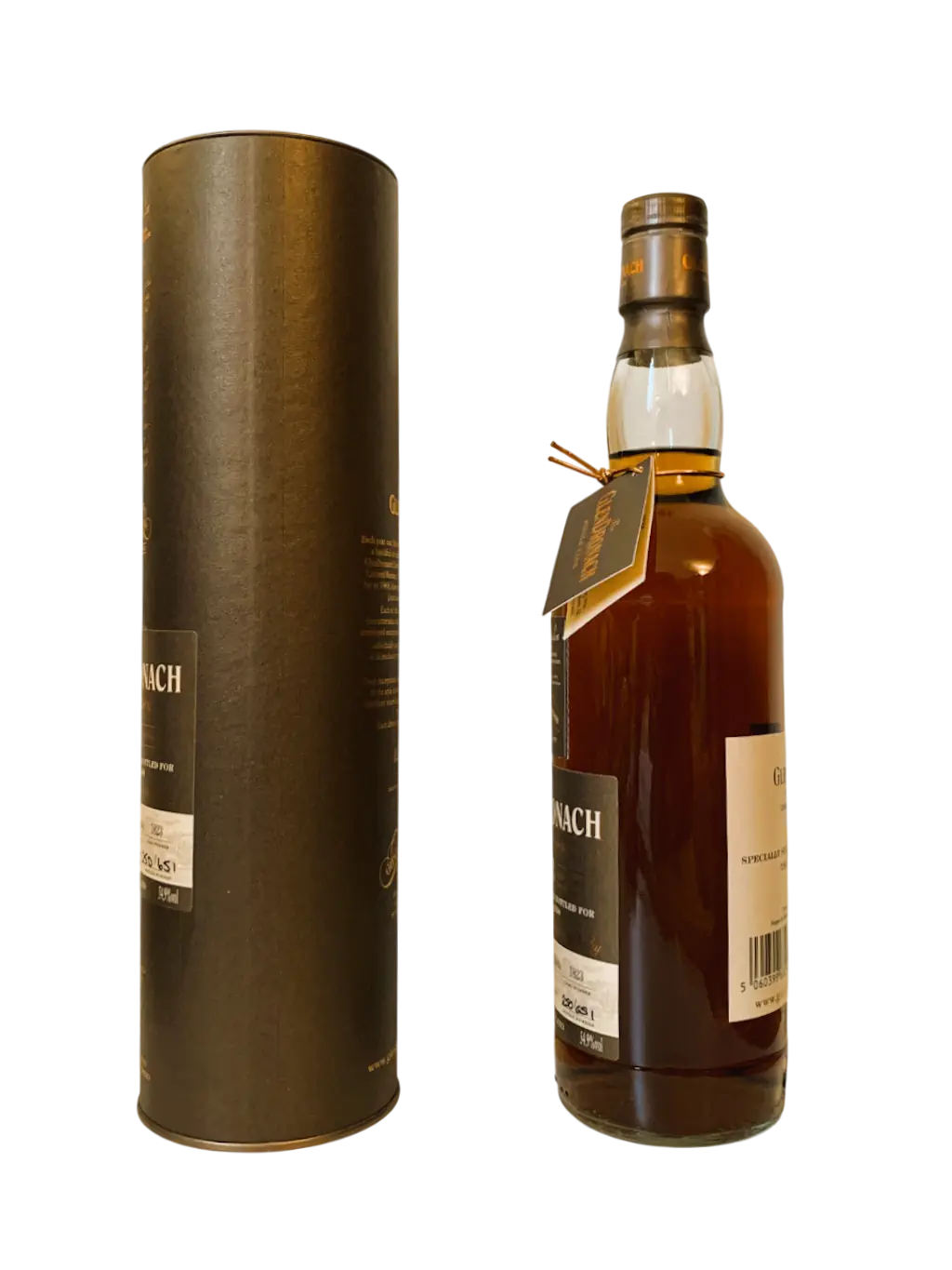 The GlenDronach single cask distilled in 2003, aged 12 years in Pedro Ximenez sherry puncheon specially selected and bottled for the Netherlands