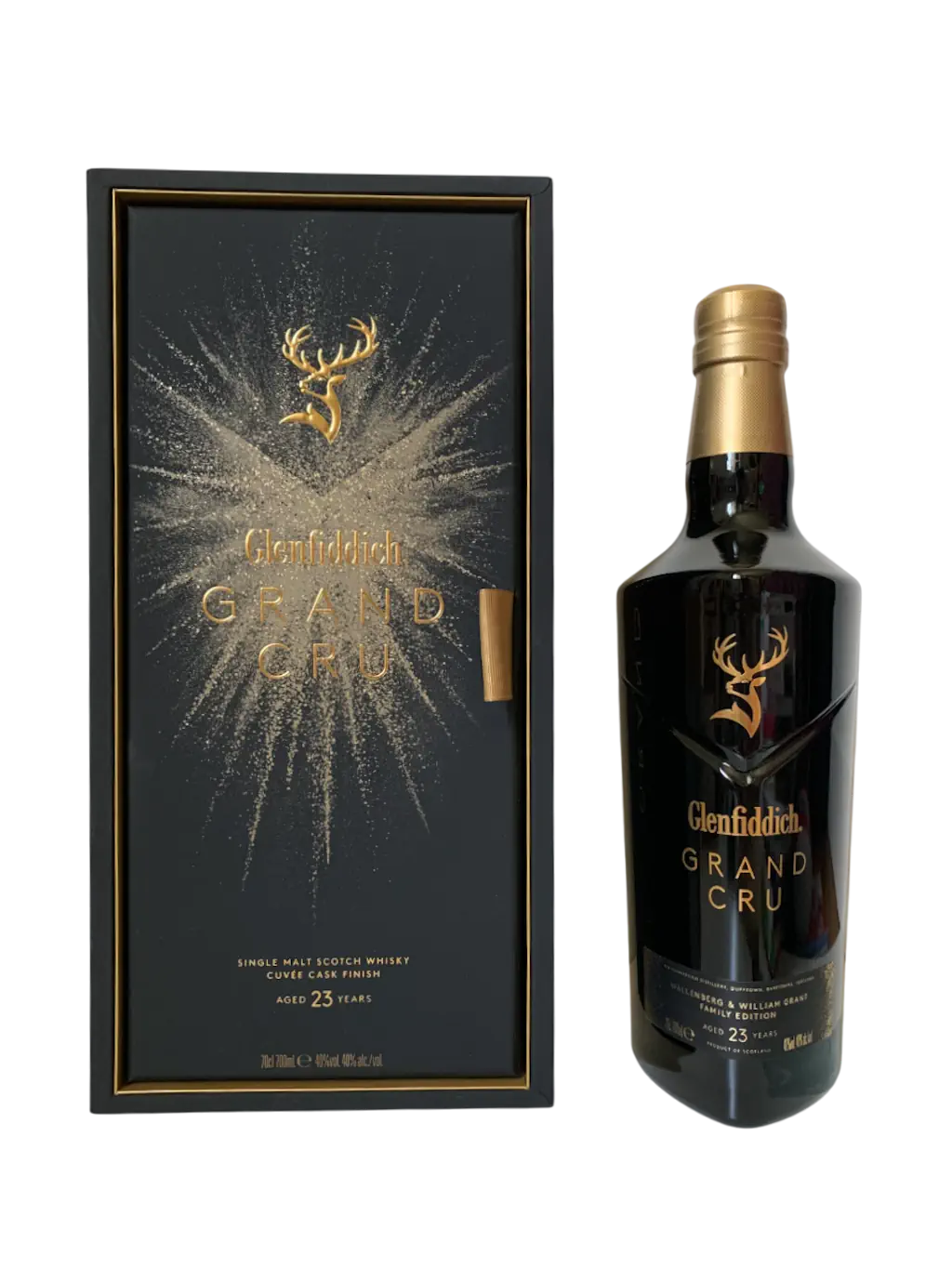 Glenfiddich Grand Cru single malt Scotch whisky cuvée cask finish aged 23 years
