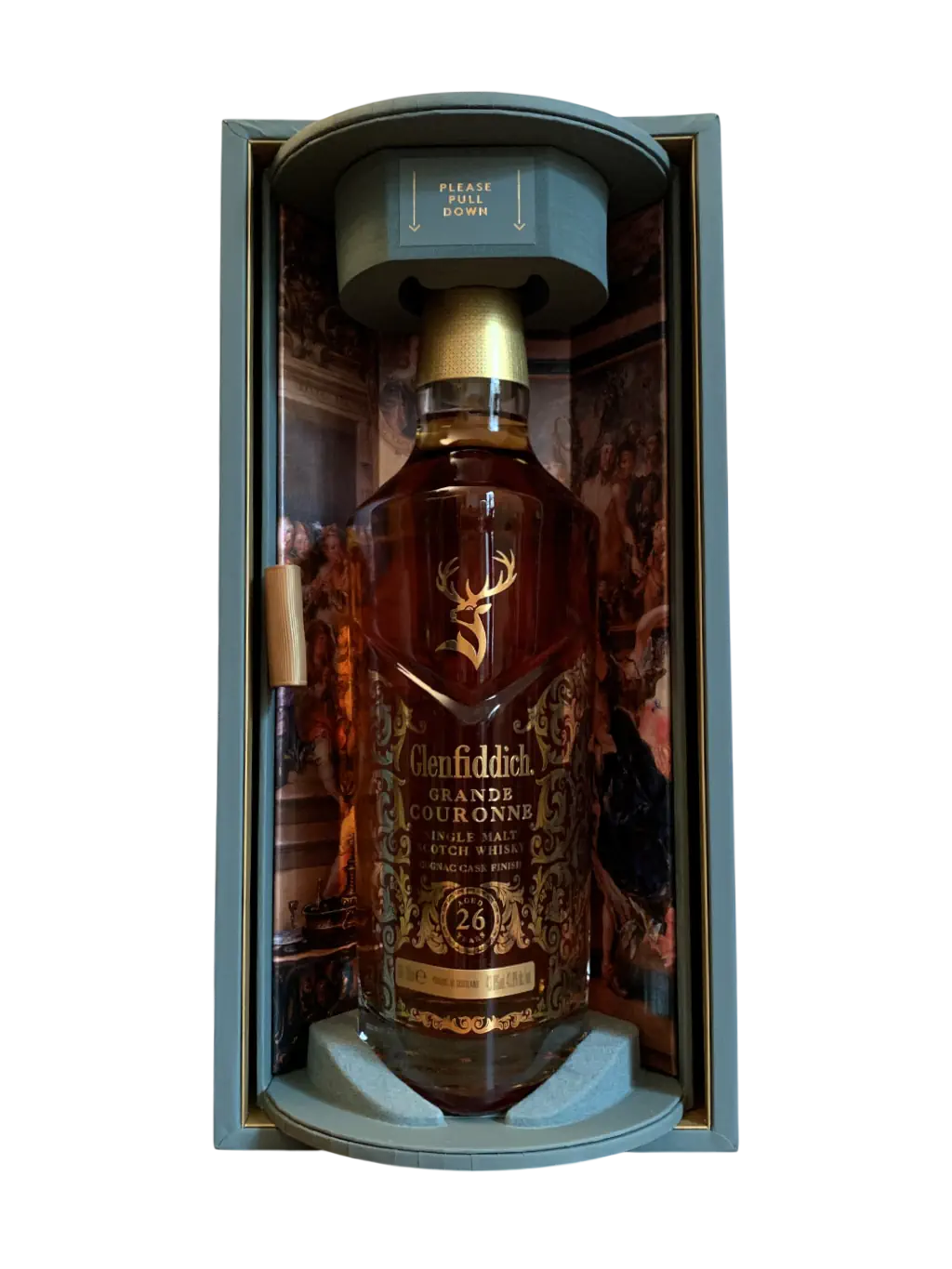 Glenfiddich Single Malt Scotch Whisky Cognac Cask Finish 26 ans Grande Couronne