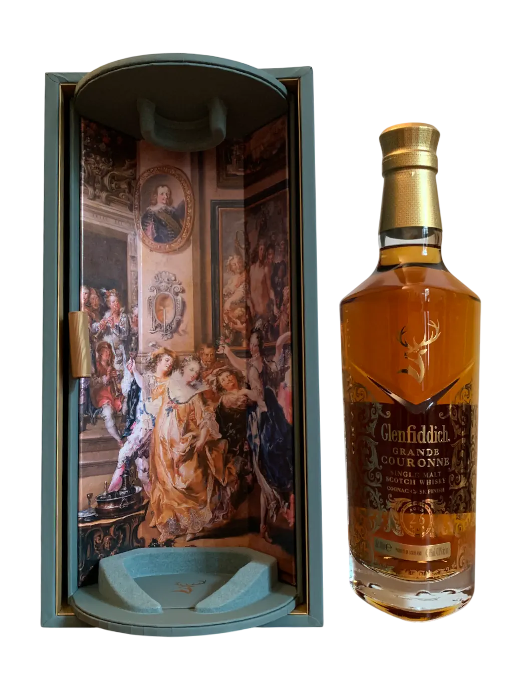 Glenfiddich Single Malt Scotch Whisky Cognac Cask Finish 26 ans Grande Couronne
