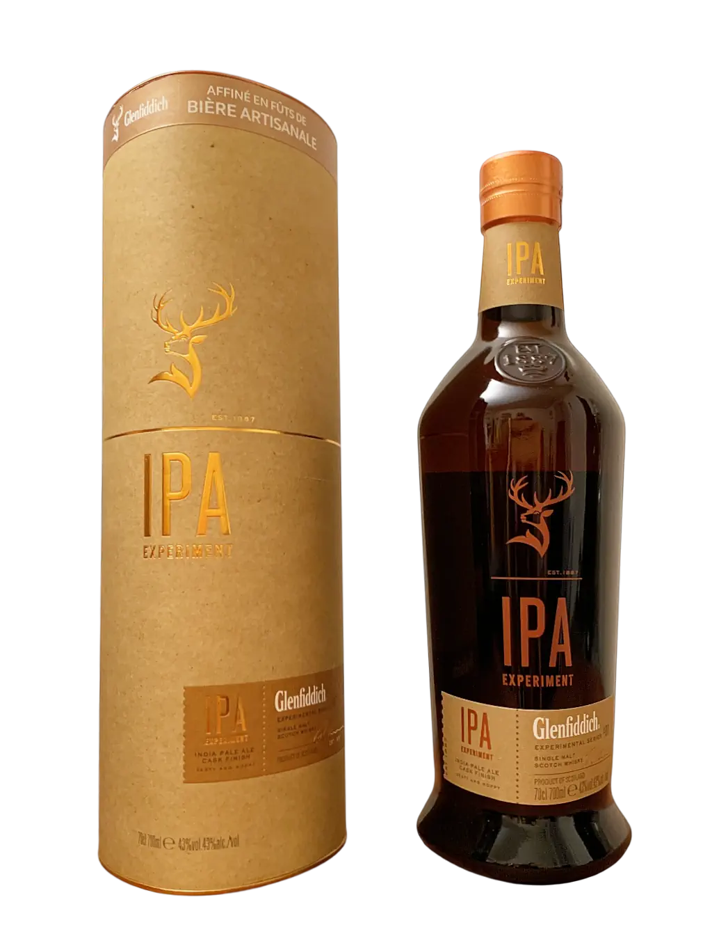 Glenfiddich Single Malt Scotch Whisky Experimental Series IPA India Pale Ale Cask Finish