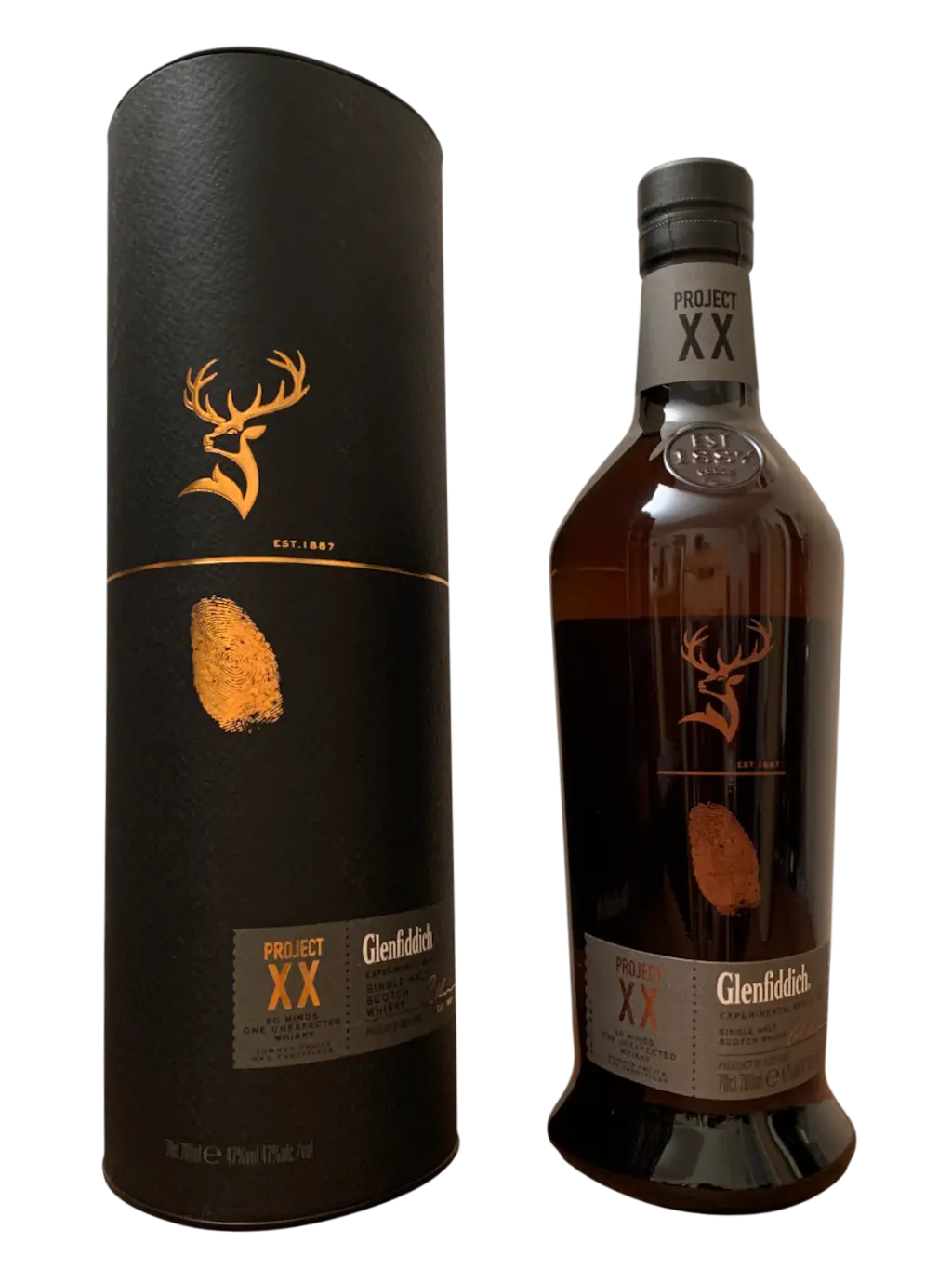 Speyside Single Malt Scotch Whisky Glenfiddich Experimental Series 2 Project XX