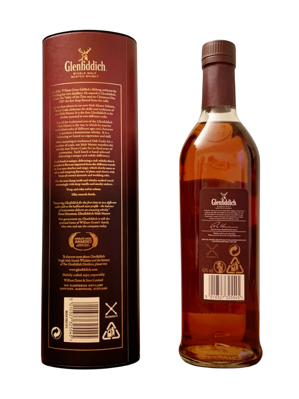 Glenfiddich single malt Scotch whisky Malt Master's Edition Batch 06/16