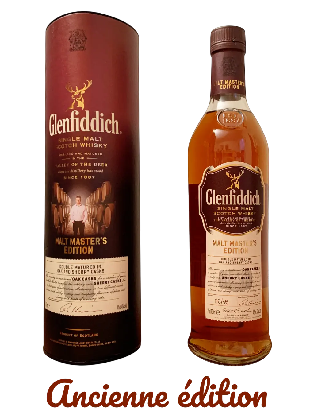 Glenfiddich single malt Scotch whisky Malt Master's Edition Batch 06/16