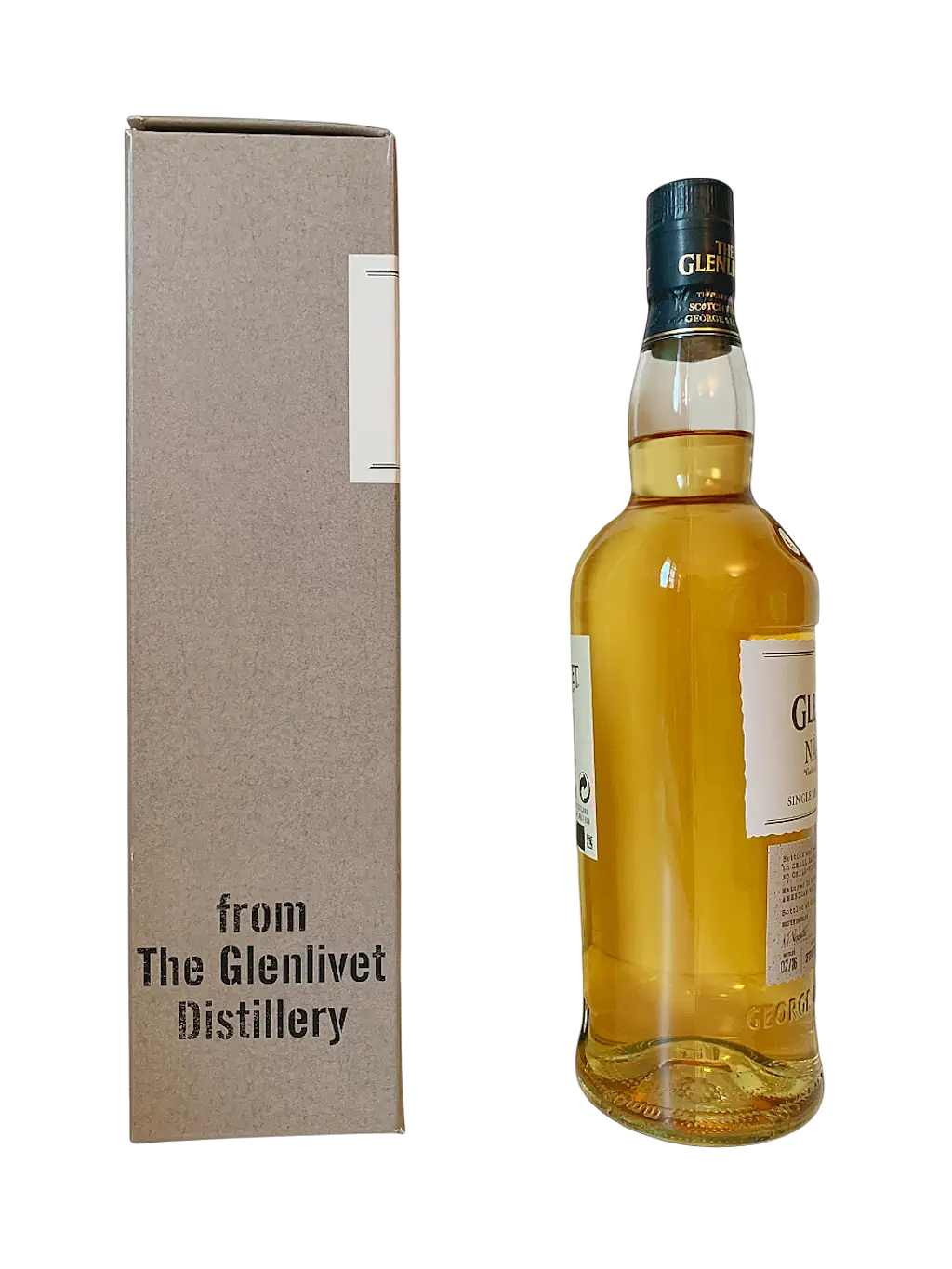 The Glenlivet Nadurra single malt Scotch whisky First Fill Selection Batch FF0716 American white oak casks