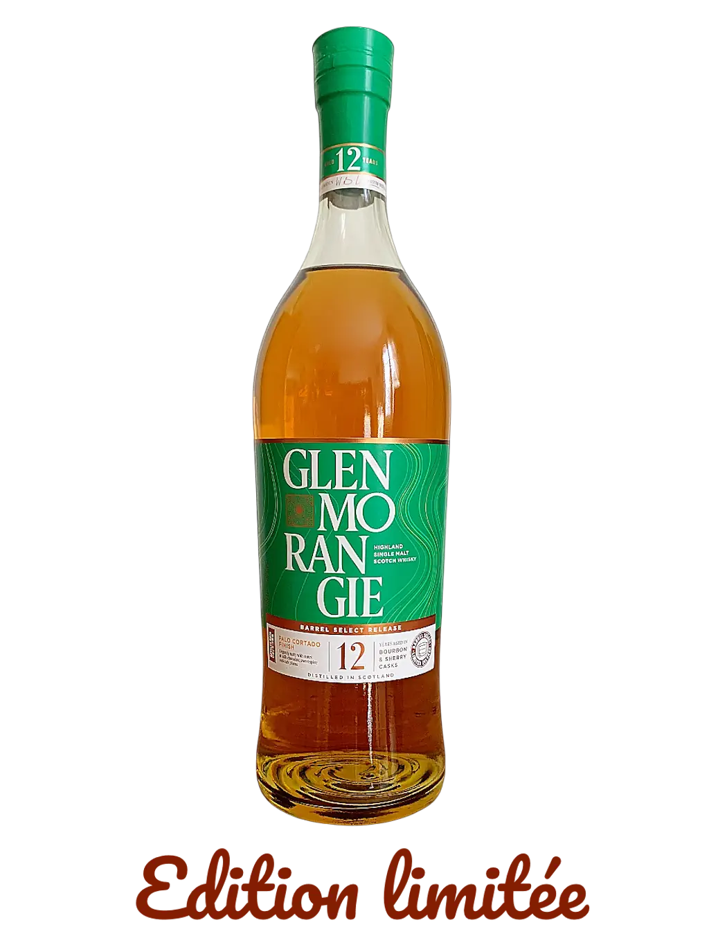 Glenmorangie Highland single malt Scotch whisky Barrel Select Release Palo Cortado finish 12 years aged in bourbon and sherry casks