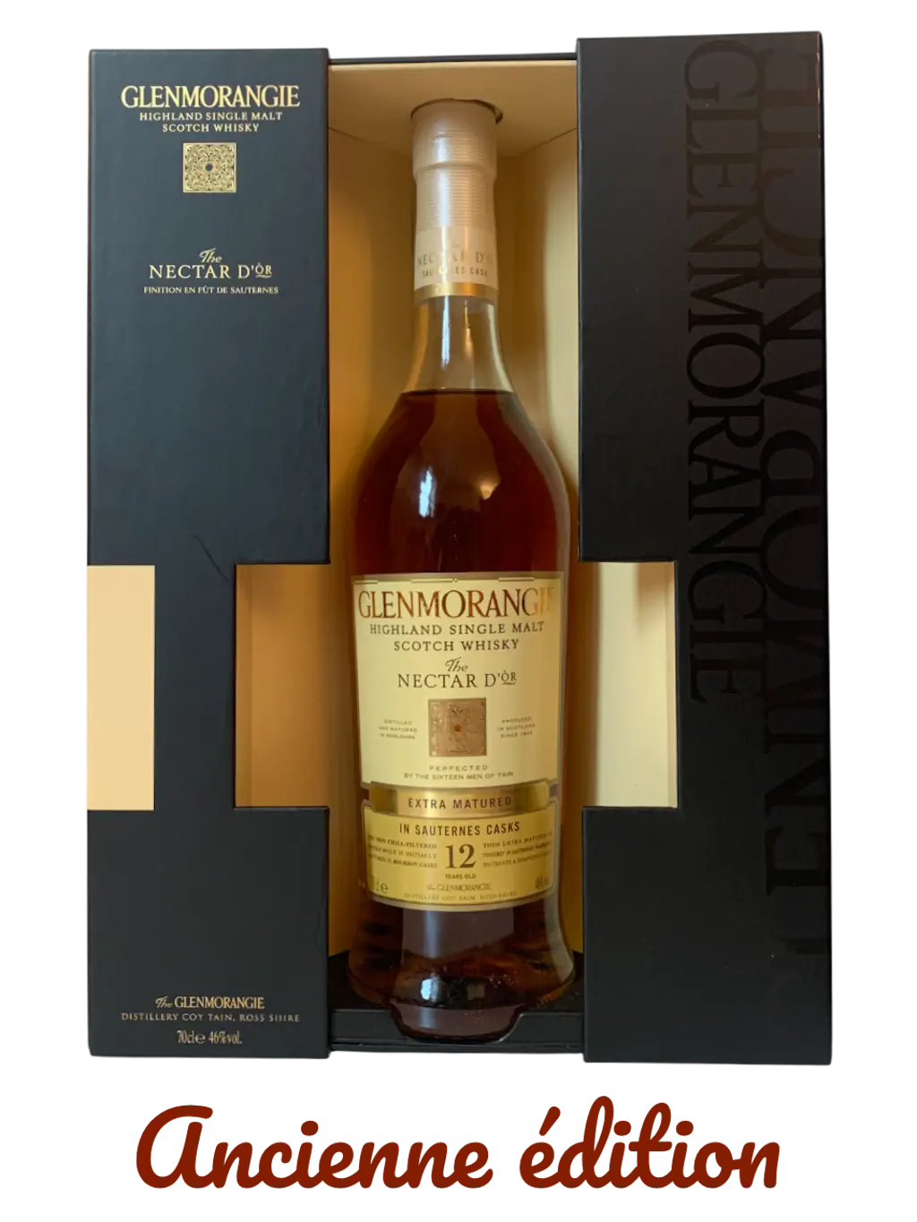 Glenmorangie Highland single malt Scotch whisky 12 ans The Nectar d'Or extra matured in Sauternes casks Second Edition