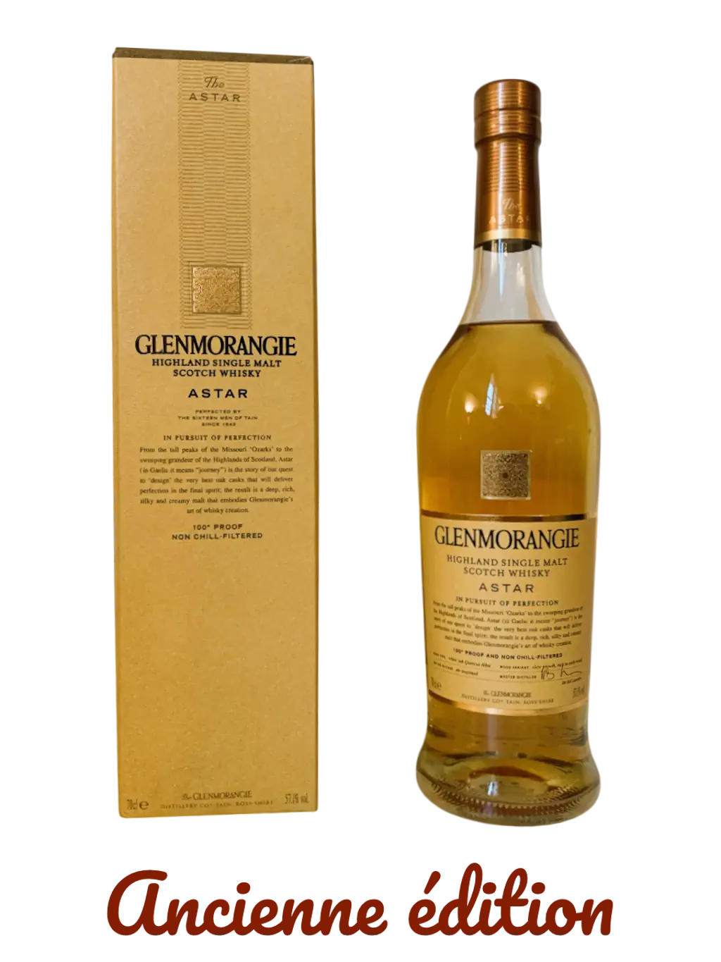 Glenmorangie Highland single malt Scotch whisky Astar in pursuit of perfection