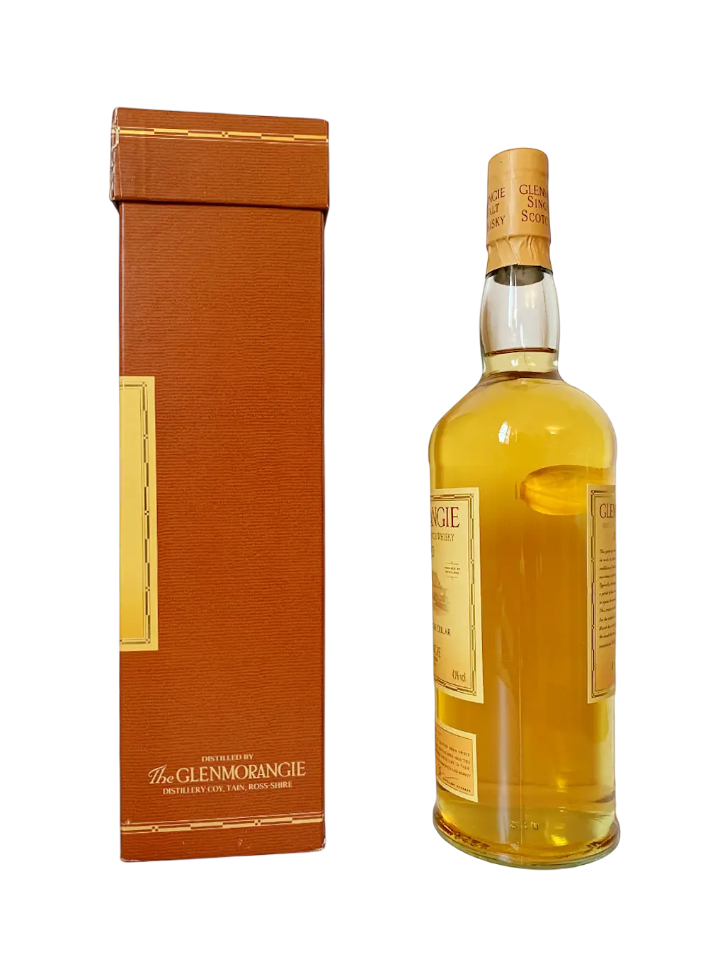 Glenmorangie single Highland malt Scotch whisky Cellar 13 first fill casks from a single cellar