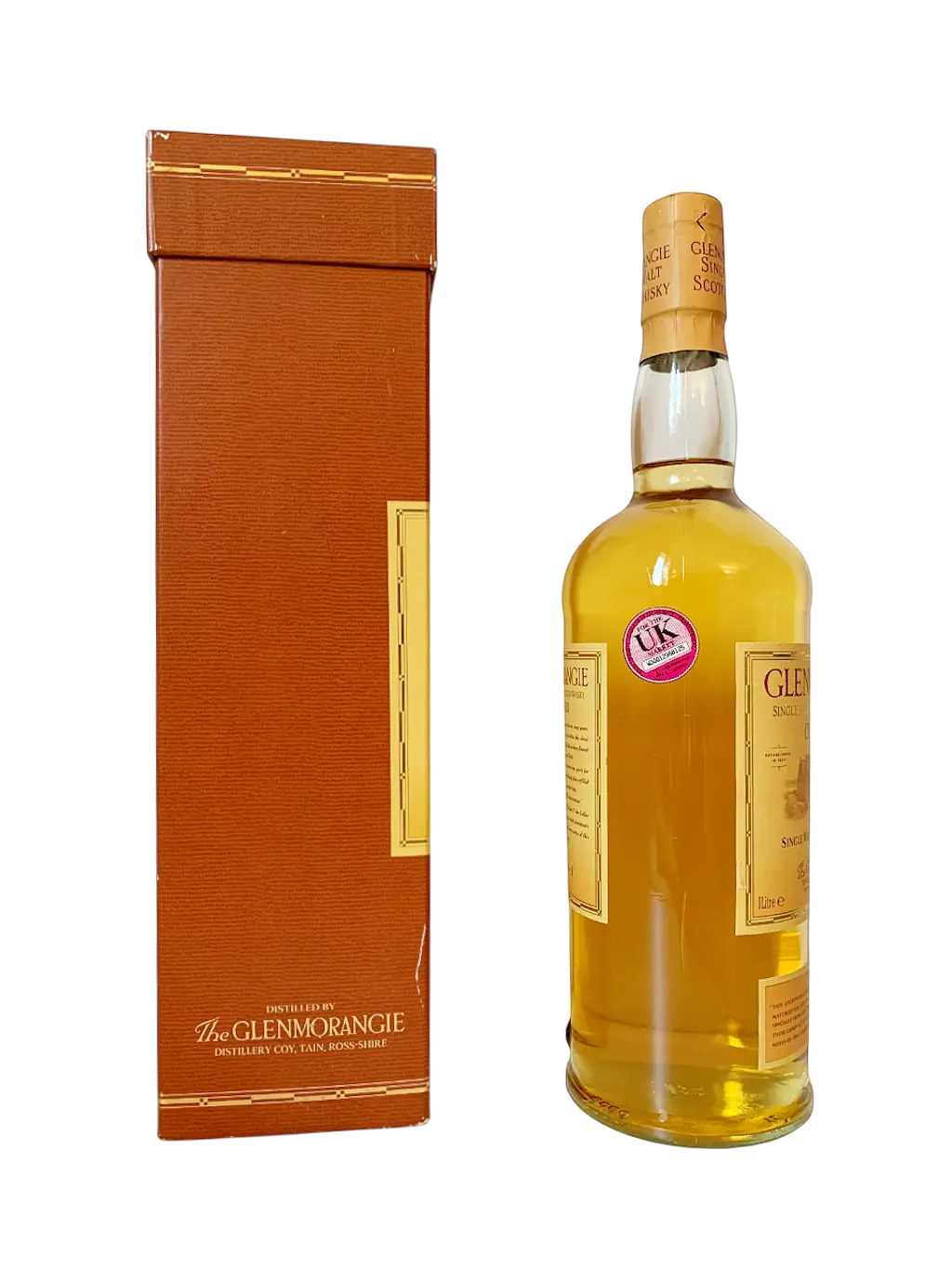 Glenmorangie single Highland malt Scotch whisky Cellar 13 first fill casks from a single cellar
