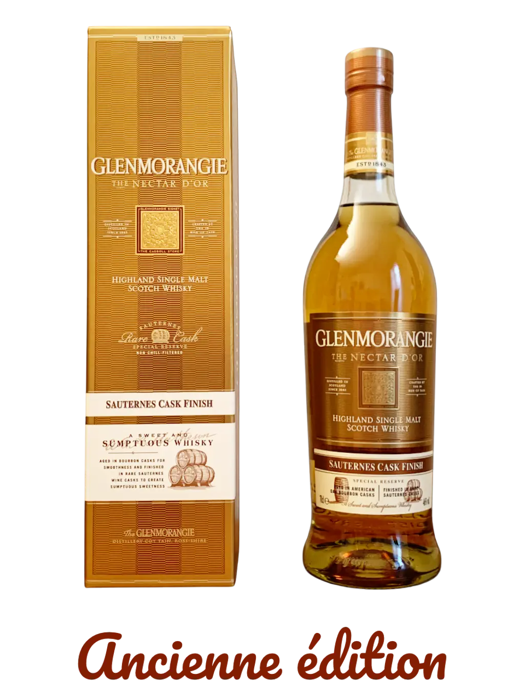 Glenmorangie The Nectar d'Or Highland single malt Scotch whisky Sauternes cask finish