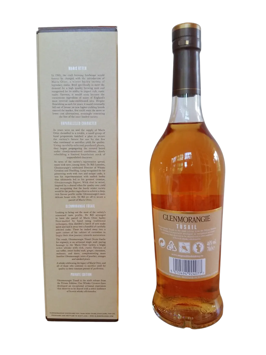 Glenmorangie Highland Single Malt Scotch Whisky Tusail Private Edition