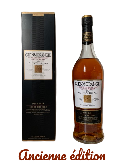 Glenmorangie Highland single malt Scotch whisky The Quinta Ruban port cask extra matured
