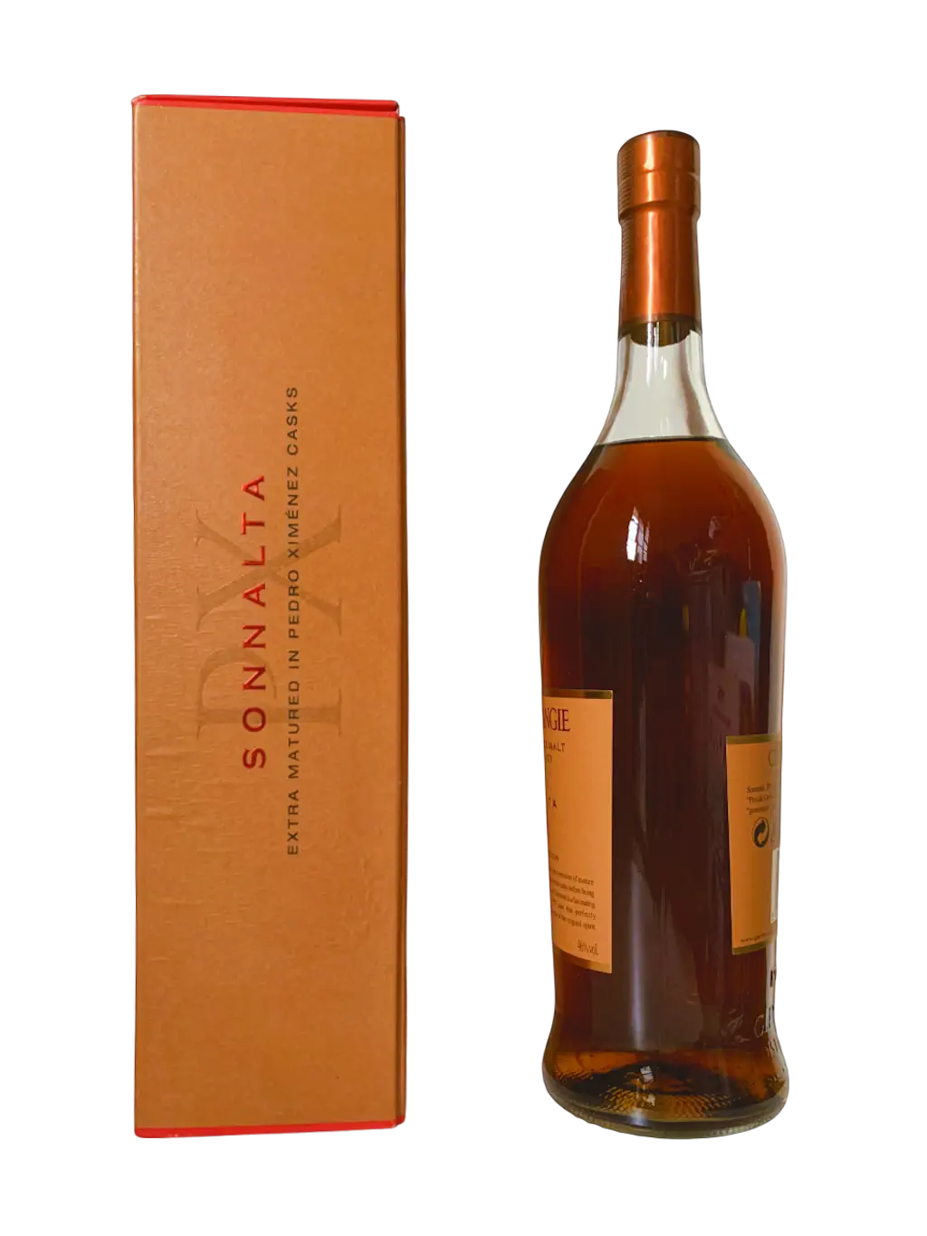 Glenmorangie Highland single malt Scotch whisky Private Collection Sonnalta PX