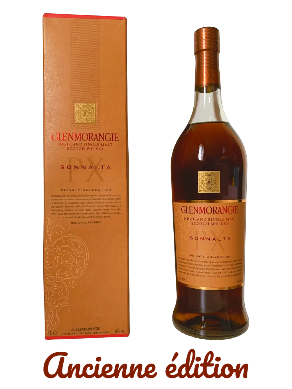 Glenmorangie Highland single malt Scotch whisky Private Collection Sonnalta PX