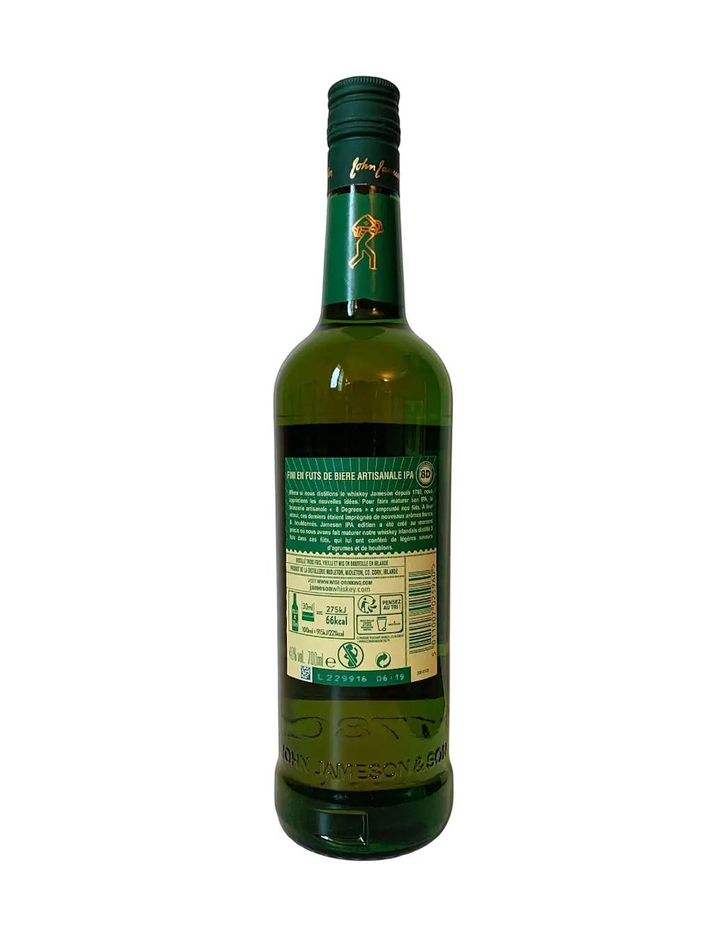 Jameson IPA Edition whiskey finished in craft beer barrels