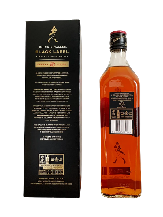 Blended Scotch Whisky Johnnie Walker Black Label 12 ans Sherry Cask Finish