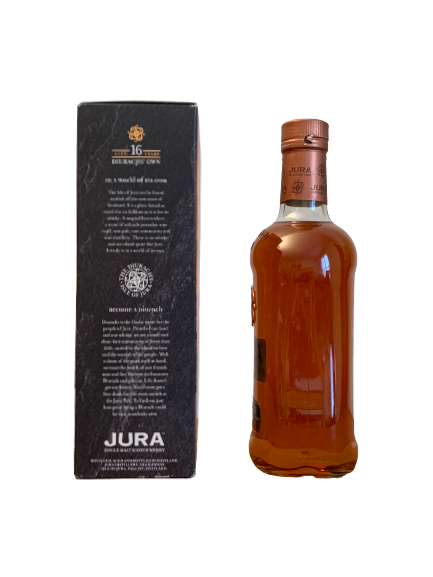 Jura Single Malt Scotch Whisky Aged 16 years Diurachs' Own Rich and full bodied