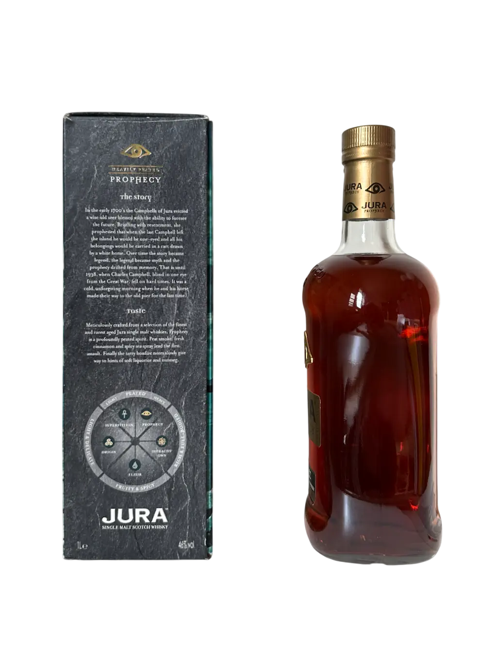 Jura Single Malt Scotch Whisky Heavily Peated Prophecy 1 litre