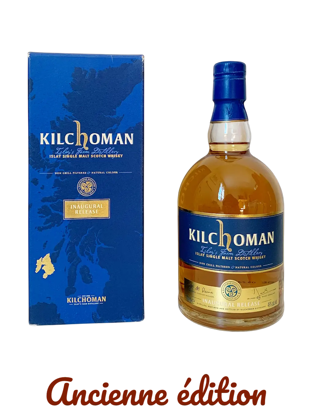 Kilchoman Islay single malt Scotch whisky inaugural release