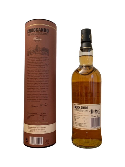 Single malt Scotch whisky Knockando 12 ans Season Distilled in 2000
