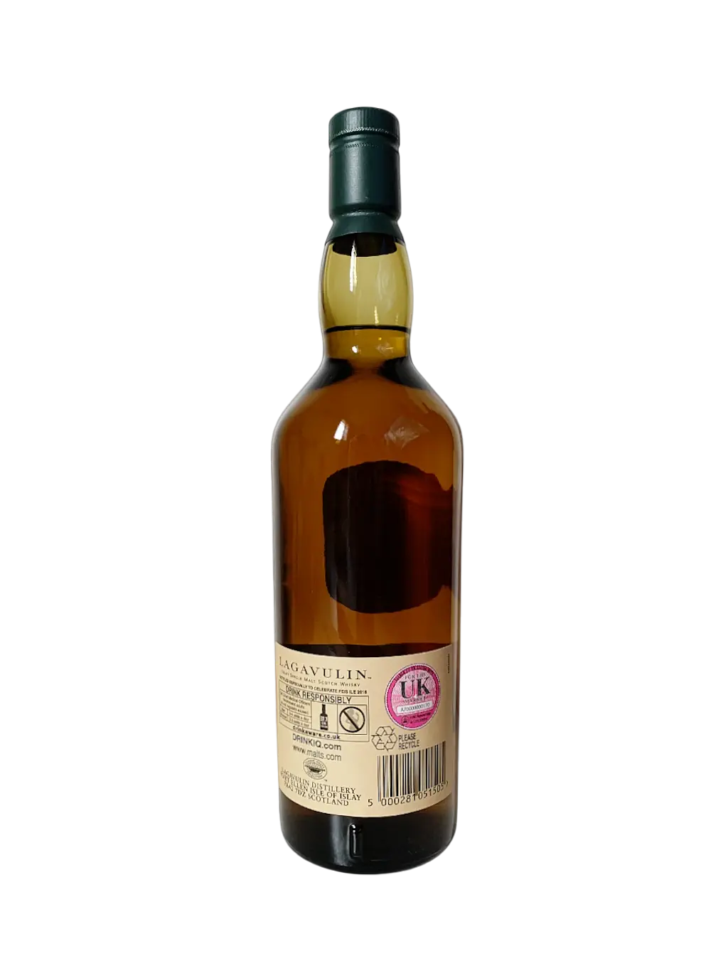 Lagavulin aged 18 years Islay single malt Scotch whisky bottled especially to celebrate Feis le 2018