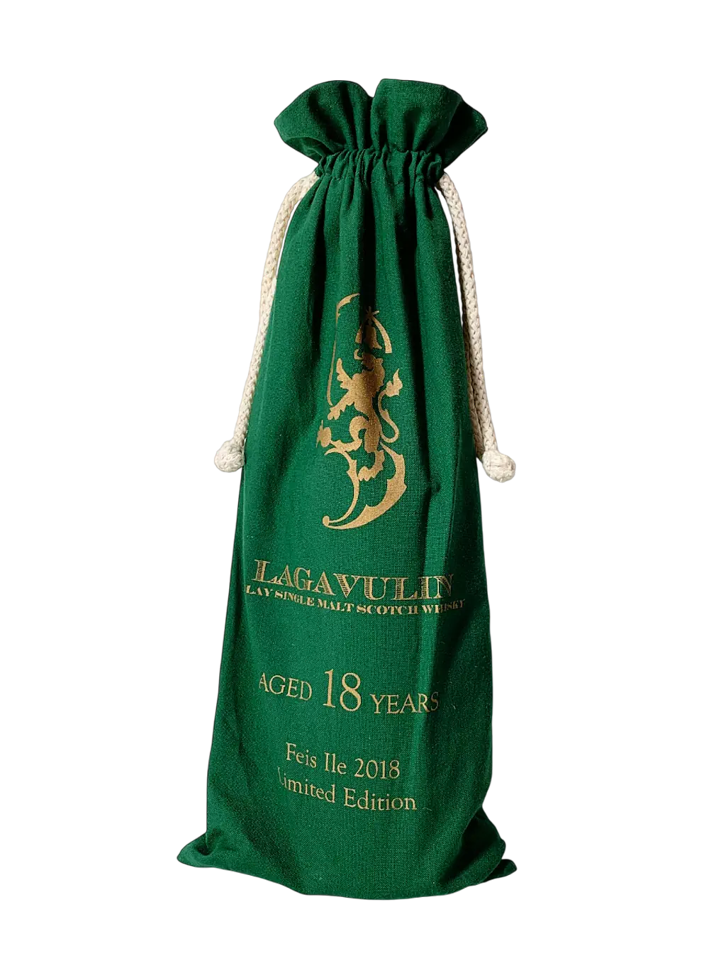Lagavulin aged 18 years Islay single malt Scotch whisky bottled especially to celebrate Feis le 2018