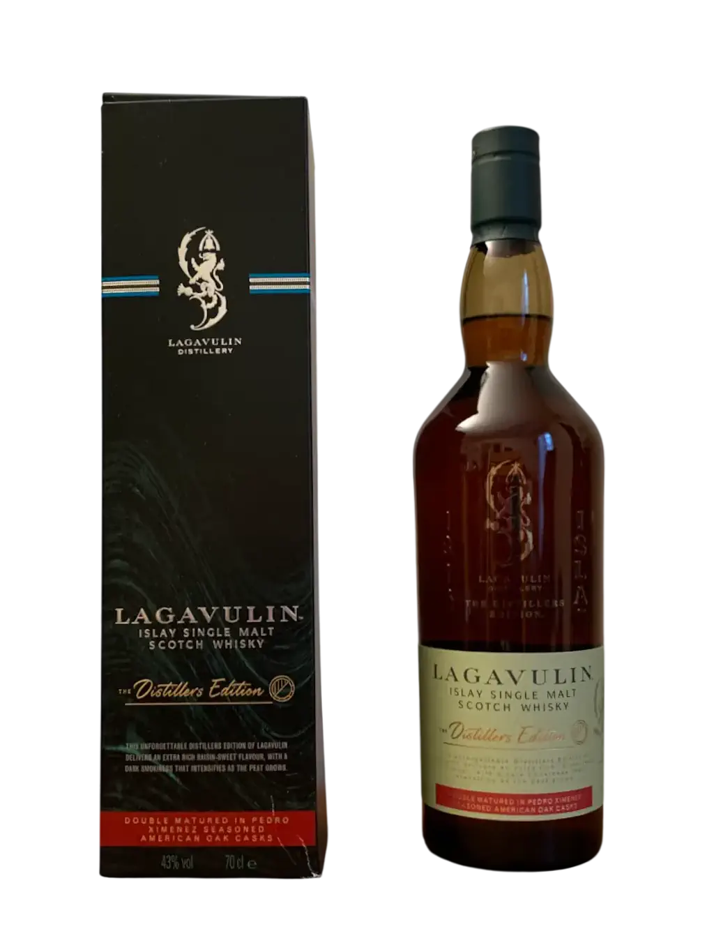 Lagavulin Islay Single Malt Scotch Whisky Distillers Edition