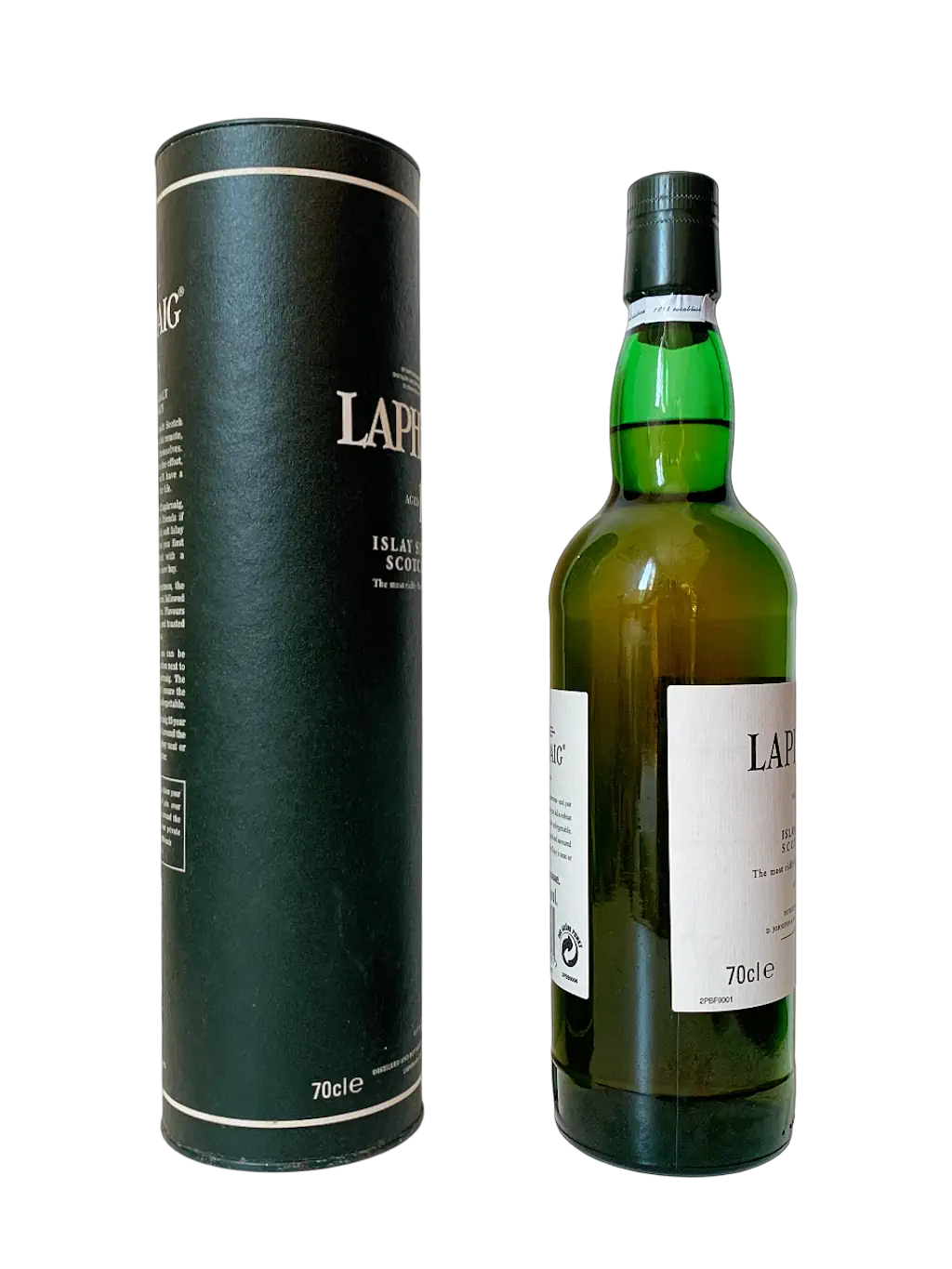 Laphroaig Islay single malt Scotch whisky aged 15 years